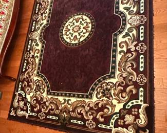 Concord Global Trading Isfahan Medallion Burgundy Area Rug second image