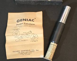 Otis King Model K Cylindrical Slide Rule Calculator