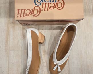 Corelli Womens Suede and Leather Tassel Loafers with Wooden Heel