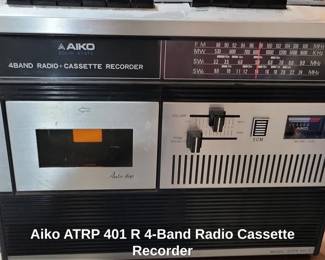 Aiko ATRP R Band Radio Cassette Recorder