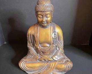 Buddha Figurine, Ceramic Vernissage Japan, FF Mark