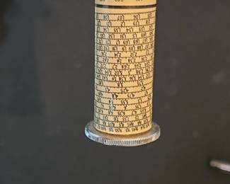 Otis King Model K Cylindrical Slide Rule Calculator second image