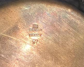 Christofle Malmaison Pattern Silver Plated Coaster fourth image