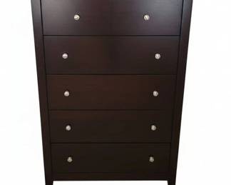 Dark Brown Drawer Carlton Chest