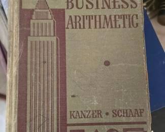 Essentials of Business Arithmetic by Kanzer and Schaaf 