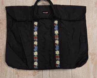 Swissair Embroidered Garment Bag