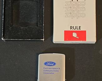 Zippo Ford Aerospace  Communications Corporation Measuring Tape Rule