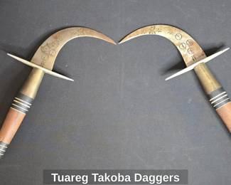 Tuareg Takoba Daggers
