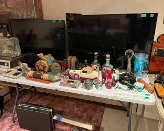 JIM BEAM DECANTERS--HAMM'S SIGN AS/IS