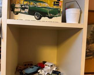 bottom of basement stairs