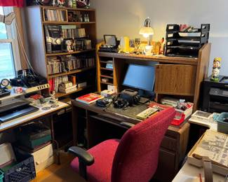 first floor first bedroom down hall to the left