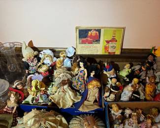 basement to the right straight back table