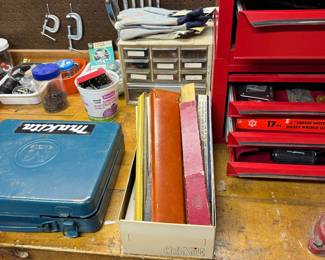 basement to the left then tool room on the right.