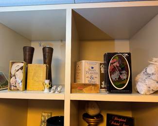 bottom of basement stairs