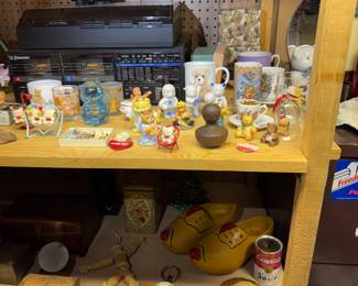 basement to the left then straight back area