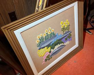 basement to the right then right back corner floor