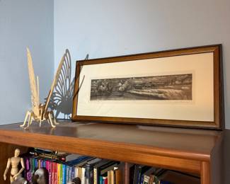 first floor down hallway bedroom at the end of the hall on left