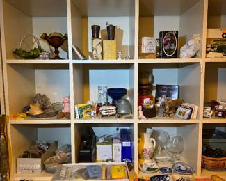 bottom of basement stairs