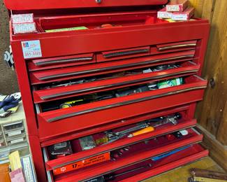 basement to the left then tool room on the right.