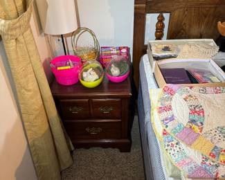 first floor down hallway bedroom on the right