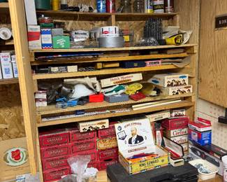 basement to the left then tool room on the right.