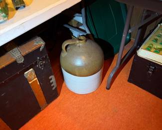 basement to the right