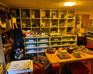 view from bottom of the basement stairs