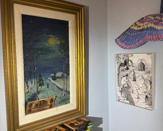 first floor down hallway bedroom at the end of the hall on left