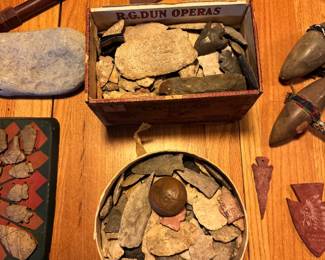 at bottom of basement stairs