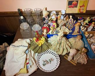 basement to the right straight back table