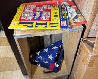 basement to the left then straight back area