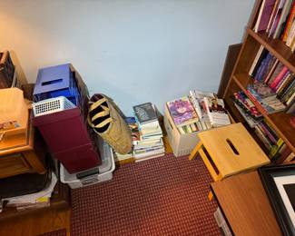 first floor down hallway bedroom at the end of the hall on left