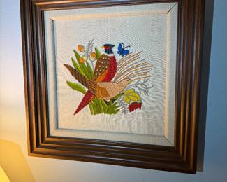 first floor down hallway bedroom at the end of the hall on left