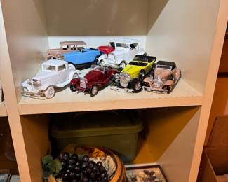 bottom of basement stairs