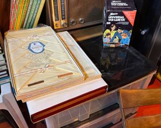 bottom of basement stairs