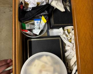 basement to the left main room in dresser