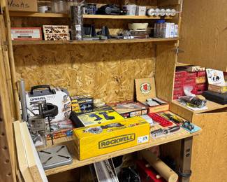 basement to the left then tool room on the right.