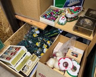 basement to the left then straight back area