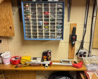 basement to the left then tool room on the right.