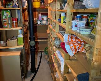 under basement stairs