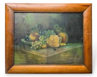 Decorative Fruit Painting Print
