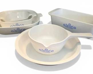 Corning Ware Blue Cornflower Baking Dishes