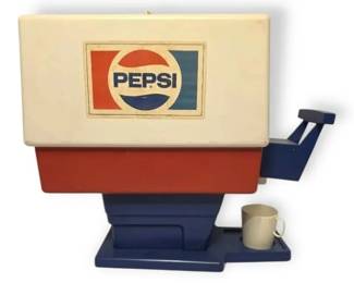 Vintage Chilton Globe Pepsi Toy Soda Fountain Dispenser