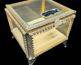 Stylebuilt Accessories 24K Gold Plated Jewelry Box