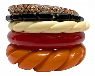 Three Bakelite Bangles More Vintage Bracelets