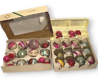 Shiny Brite Christmas Ornaments