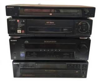 Sony Home Audio Video Systems With Remotes Model s In Photos