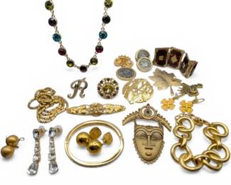 Vintage Christian Dior, MMA, BenAmun More Signed Costume Jewelry