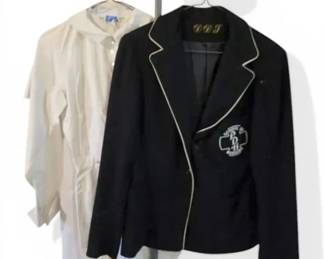 Vintage Nurse Training Uniform, Dress, Jacket