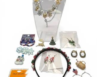 Holiday Costume Jewelry 4th Of July, Christmas More